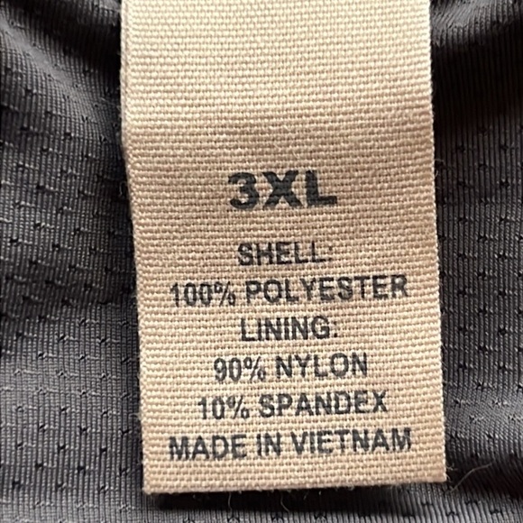 DULUTH TRADING light weight elastic waist nylon/spandex lined Shorts Green 3XL - Picture 6 of 7